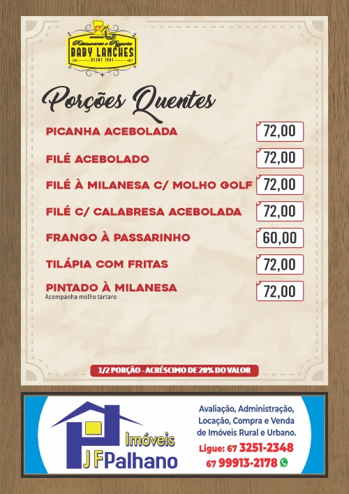 Baby lanches e Pizzaria — 13