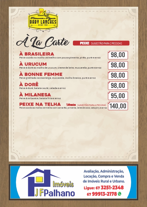 Baby lanches e Pizzaria — 33