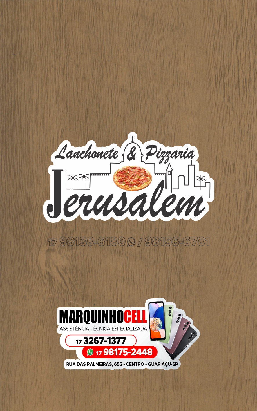 Jerusalem — 1-jerusalem-pizzaria-pizza-guapiacu-sp