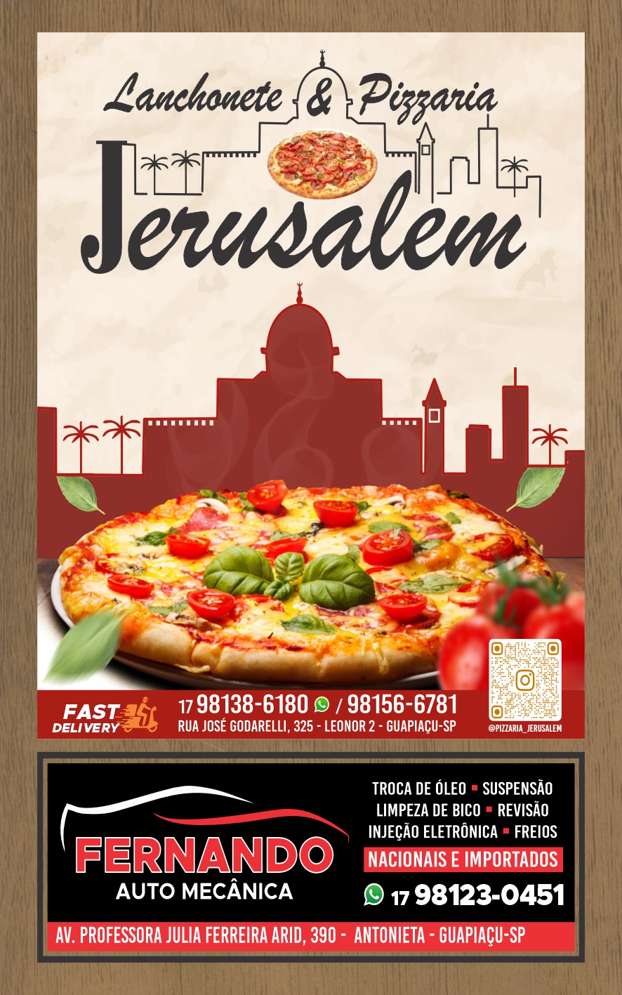 Jerusalem — 3-jerusalem-pizzaria-pizza-guapiacu-sp