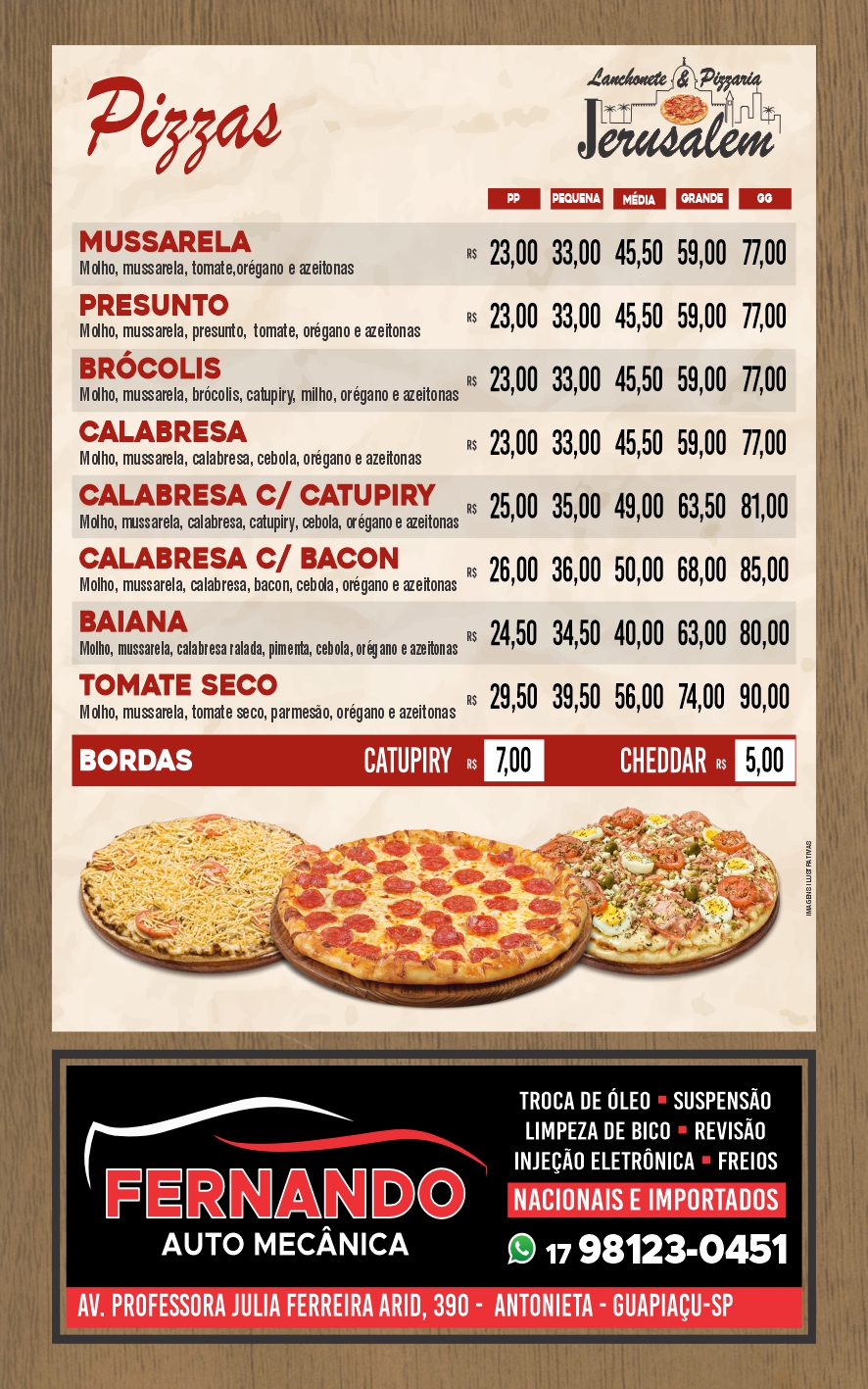 Jerusalem — 7-jerusalem-pizzaria-pizza-guapiacu-sp