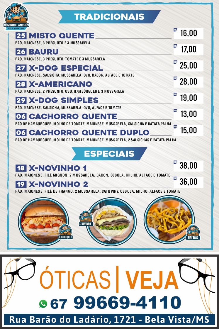 Novinho Lanches — 10
