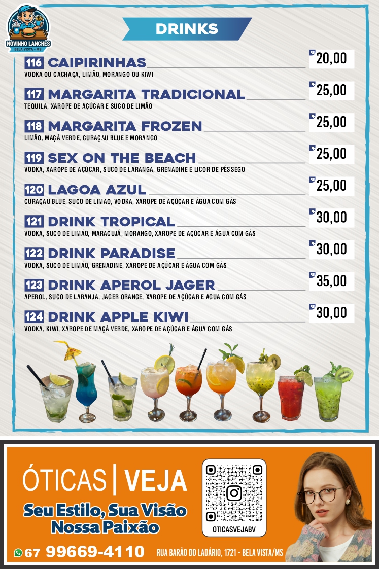 Novinho Lanches — 20