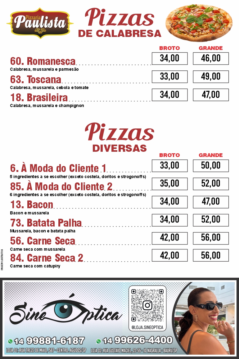 Pizzaria paulista — 19