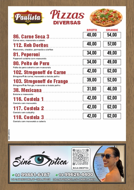 Pizzaria paulista — 21-pizzaria-paulista-pizzaria-pizza-agudos-sp