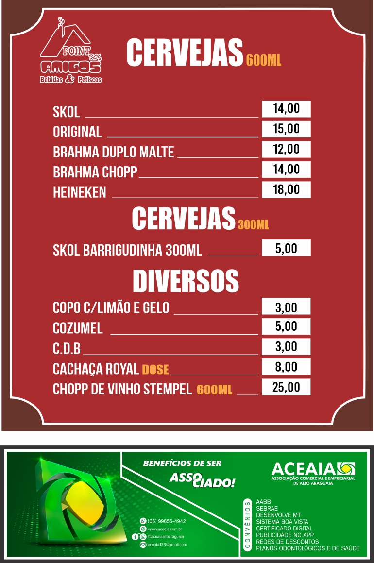 Point dos amigos — 19