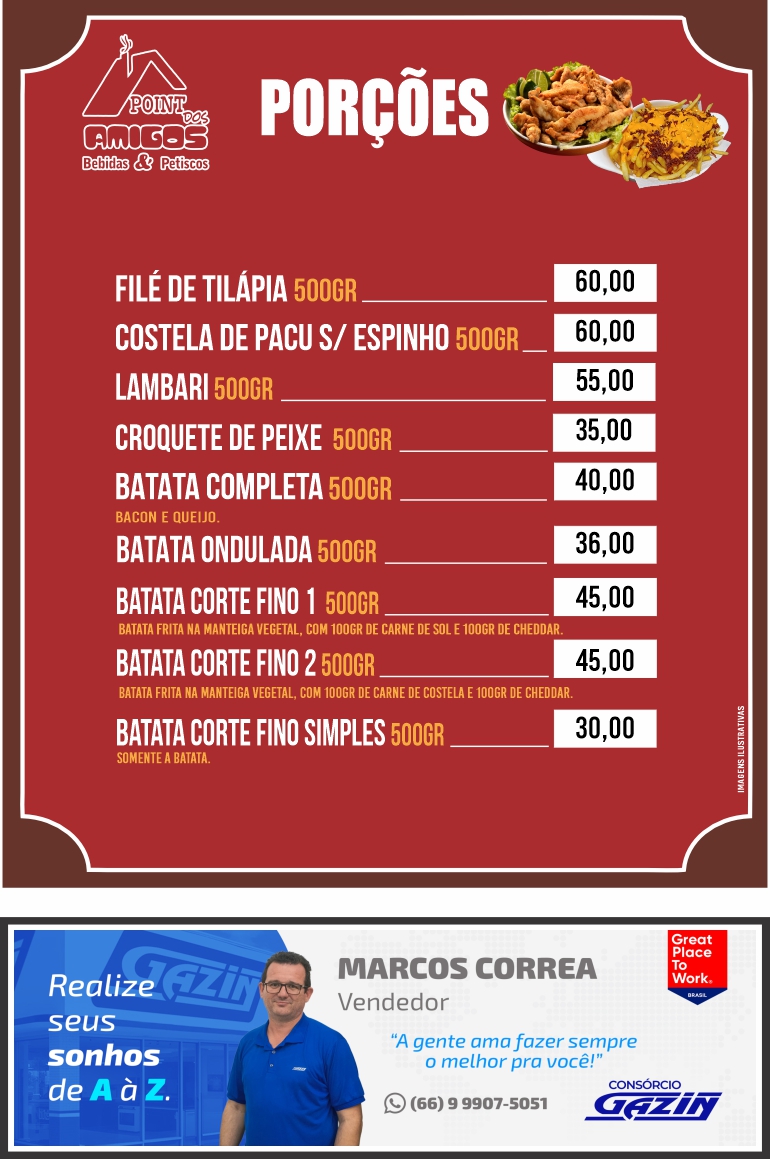 Point dos amigos — 9