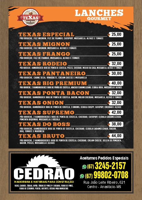 Texas Restaurante & Hamburgueria — 11-texasburgs-hamburgueria-restaurante-lanches-hamburgueria-aquidauana-ms