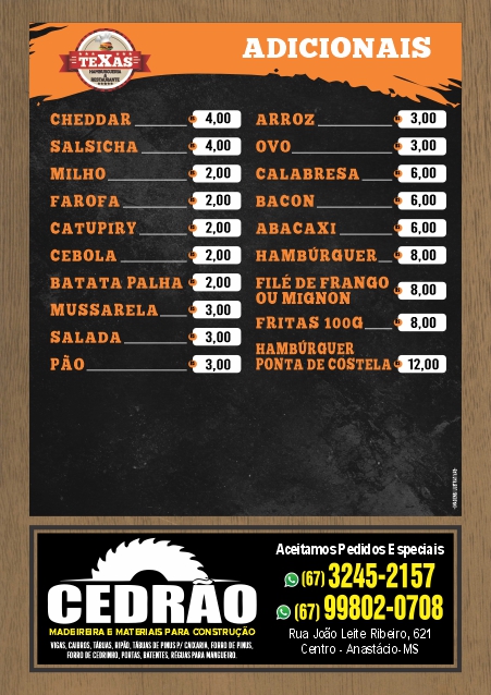 Texas Restaurante & Hamburgueria — 15-texasburgs-hamburgueria-restaurante-lanches-hamburgueria-aquidauana-ms