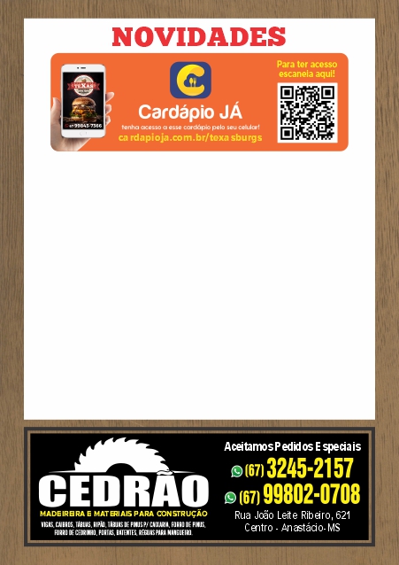 Texas Restaurante & Hamburgueria — 5-texasburgs-hamburgueria-restaurante-lanches-hamburgueria-aquidauana-ms