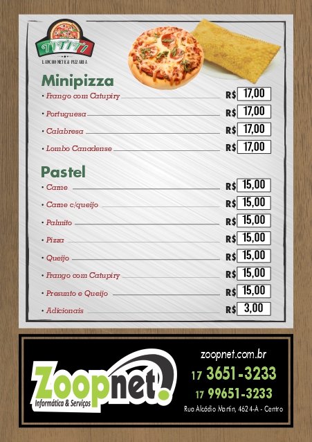 Tititi Lanchonete & Pizzaria — 23-tititi-pizzaria-pizza-nan